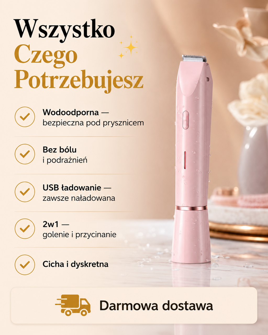 Lyviora® Glow all in 1 shaver